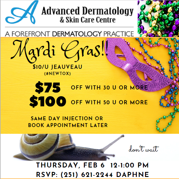 News & Events Advanced Dermatology & Skin Care Centre